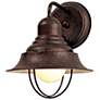 Wyndmere Collection Antique Bronze 10 1/4" High Wall Light in scene