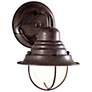 Wyndmere Collection Bronze 9" High Outdoor Wall Light in scene