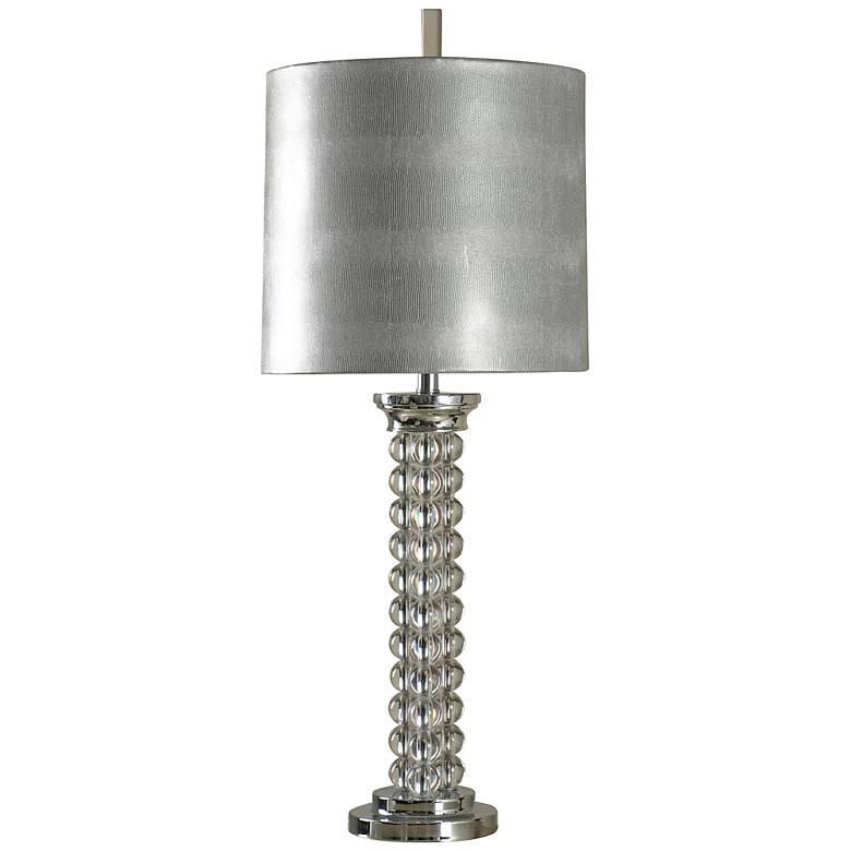 Image 1 Wynne Steel Chrome Table Lamp
