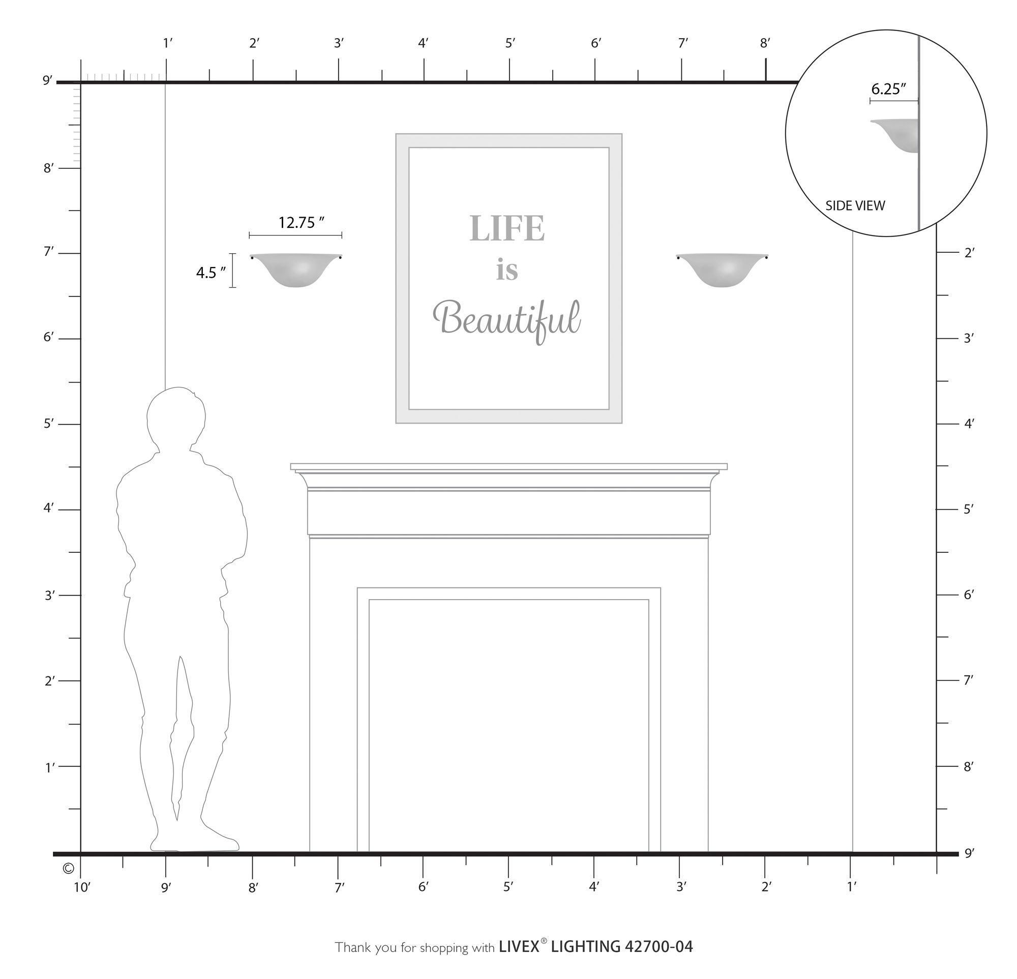 Wynnewood 1 Light Black Wall Sconce