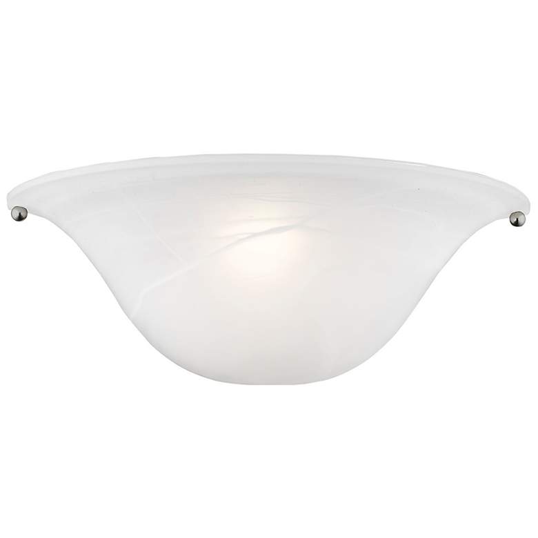Image 6 Wynnewood 1 Light Painted Satin Nickel Wall Sconce more views