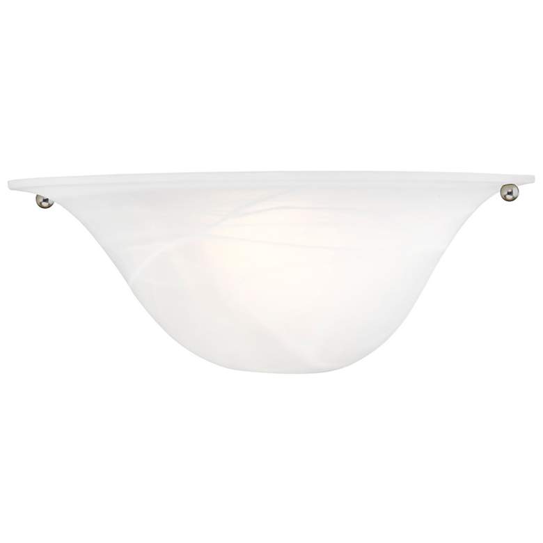 Image 7 Wynnewood 1 Light Painted Satin Nickel Wall Sconce more views