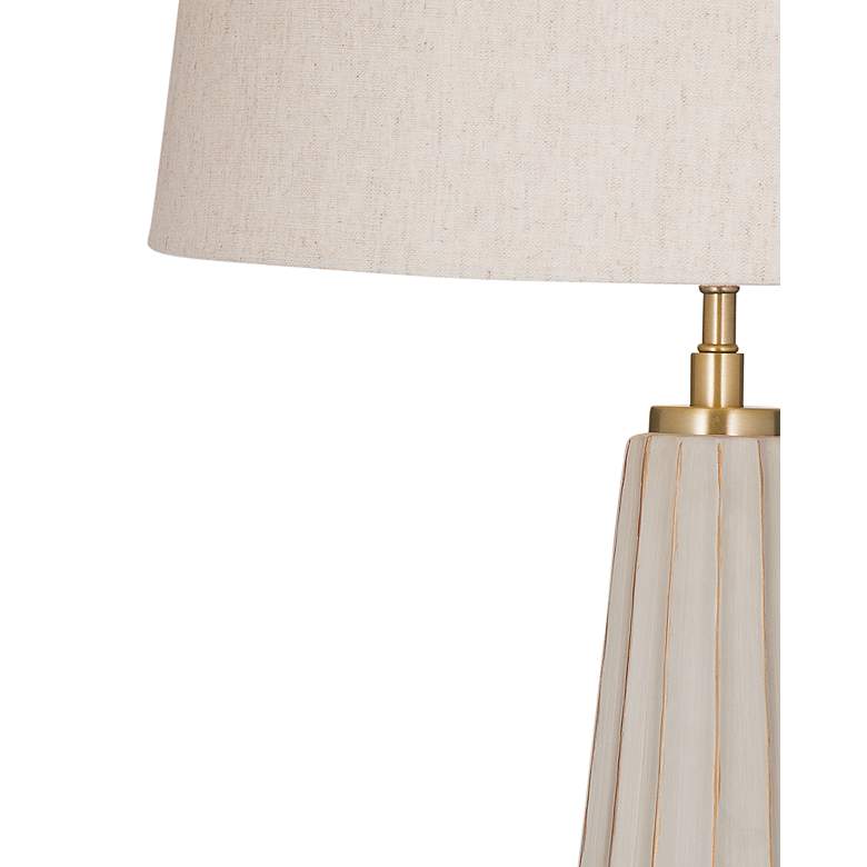 Image 2 Wythe 30" High Beige Cement Table Lamp more views