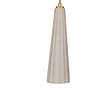 3_Wythe Beige Ridge Cement and Polished Brass Table Lamp more views
