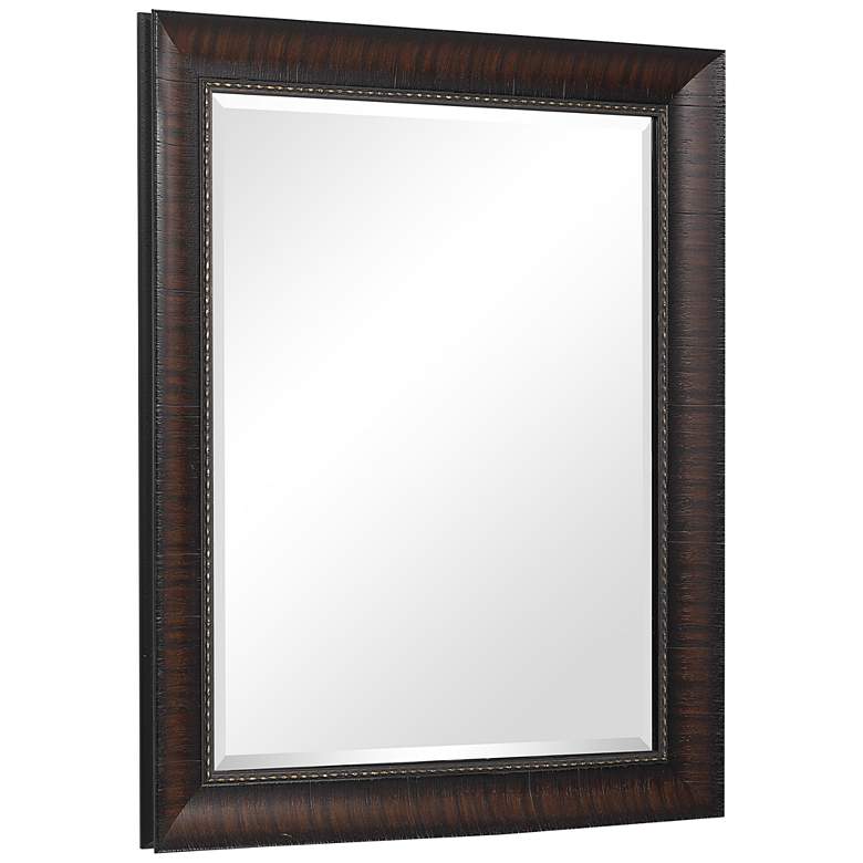 Image 5 Wythe Woodtones 27 1/2 inch x 33 1/2 inch Rectangular Wall Mirror more views
