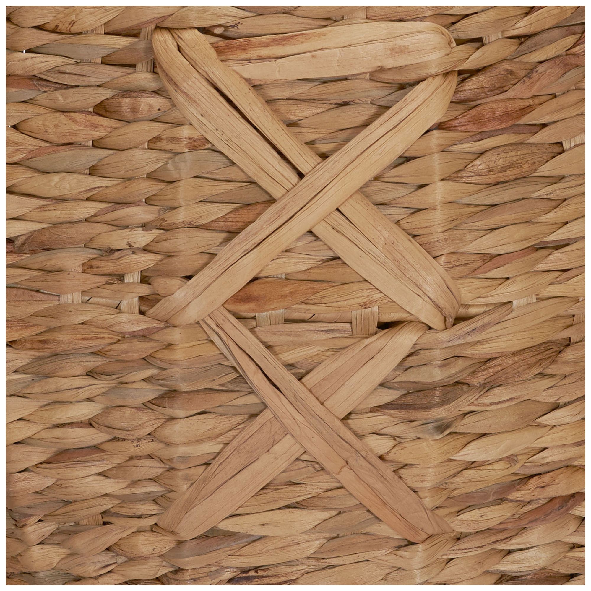 Image 5 X-Weave Round Wicker Floor Basket more views