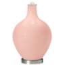 Color Plus Ovo 28 1/2&quot; Bold Stripe Shade Rose Pink Table Lamp