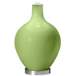 Color Plus Ovo 28 1/2&quot; Bold Stripe Shade Lime Rickey Green Table Lamp