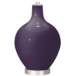 Color Plus Ovo 28 1/2&quot; Faux Silk Shade Quixotic Plum Purple Table Lamp