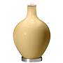Color Plus Ovo 28 1/2&quot; Bold Stripe Shade Humble Gold Table Lamp