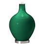 Color Plus Ovo 28 1/2&quot; Bold Stripe Shade Greens Table Lamp