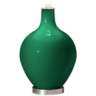 Color Plus Ovo 28 1/2&quot; Bold Stripe Shade Greens Table Lamp