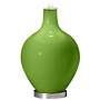 Color Plus Ovo 28 1/2&quot; Bold Stripe Shade Rosemary Green Table Lamp