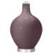 Color Plus Ovo Table Lamp in Poetry Purple Plum with Fog Linen Shade