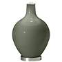 Color Plus Ovo 28 1/2" High Deep Lichen Green Glass Table Lamp