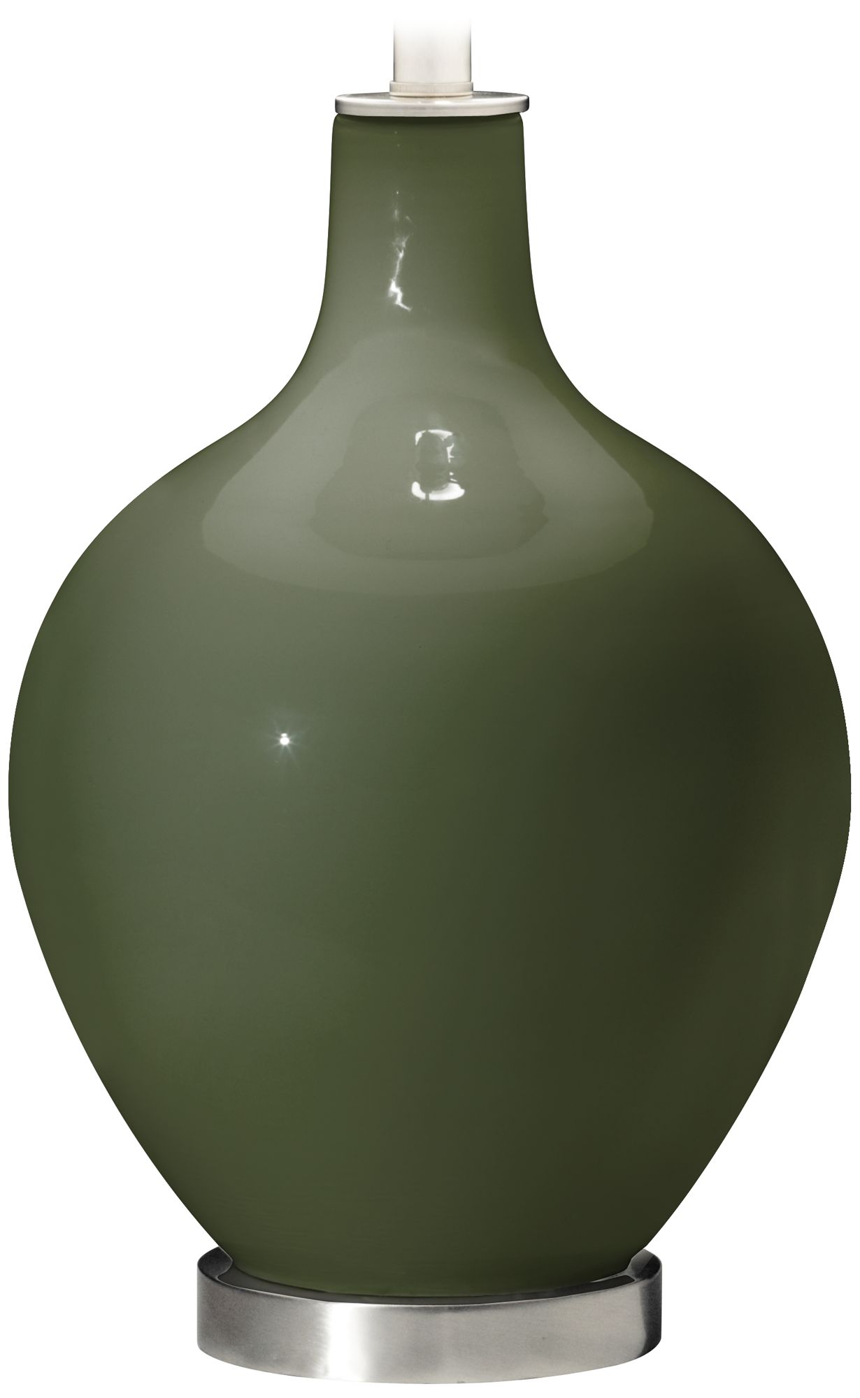 Color Plus Ovo 28 1/2" High Secret Garden Green Glass Table Lamp