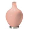 Color Plus Ovo 28 1/2&quot; Mellow Coral Pink Table Lamp
