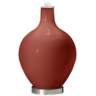 Color Plus Ovo 28 1/2" High Madeira Red Table Lamp