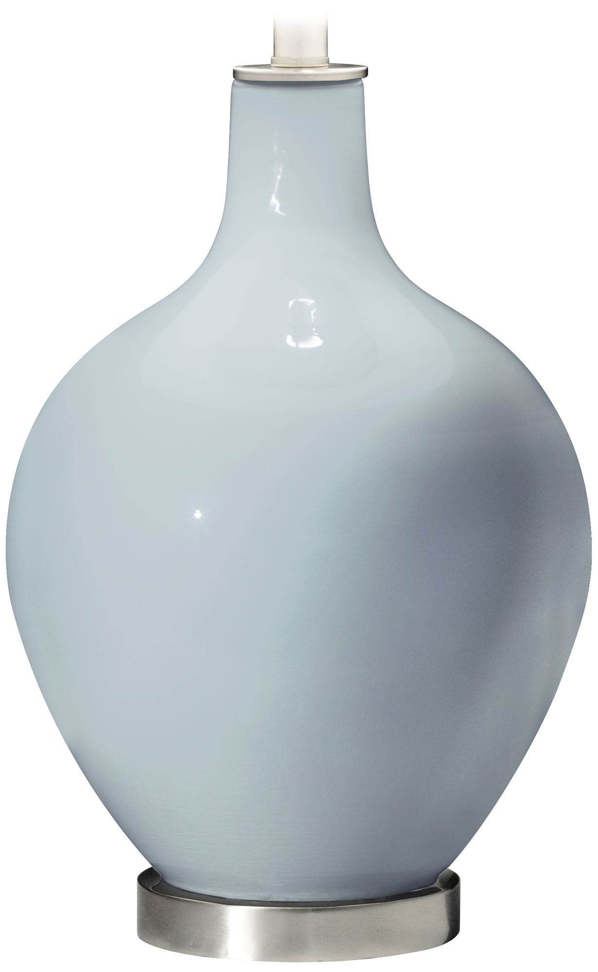 Color Plus Ovo 28 1/2" High Take Five Blue Table Lamp