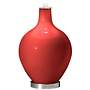 Color Plus Ovo 28 1/2&quot; Cherry Tomato Red Table Lamp
