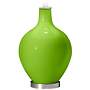 Color Plus Ovo 28 1/2&quot; High Neon Green Glass Table Lamp