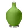 Rosemary Green Ovo Table Lamp with Black Shade