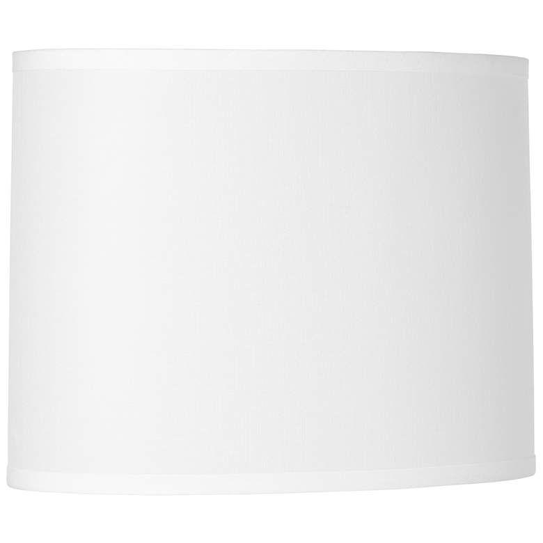 Image 1 X3057 - OVAL SHADE-(9.5x15)(9.5x15)11 inchHT. IN WHITE SANDSTONE