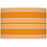 Color Plus Ovo 28 1/2&quot; Bold Stripe Shade Carnival Orange Table Lamp