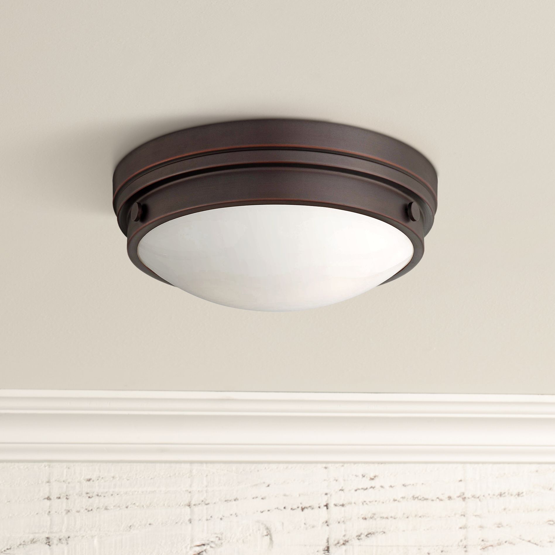 Bronze Flush Mount Ceiling Lights Page 2 Lamps Plus
