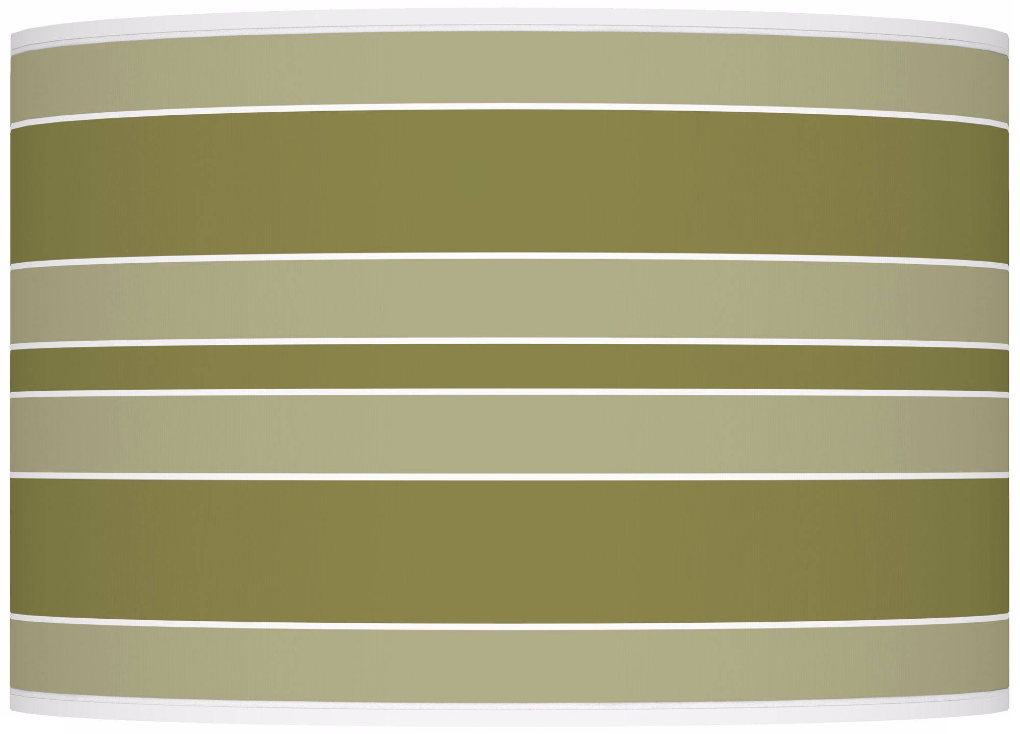 Color Plus Ovo 28 1/2" Bold Stripe Shade Rural Green Table Lamp