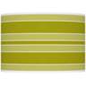 Color Plus Ovo 28 1/2&quot; Bold Stripe Shade Olive Green Table Lamp
