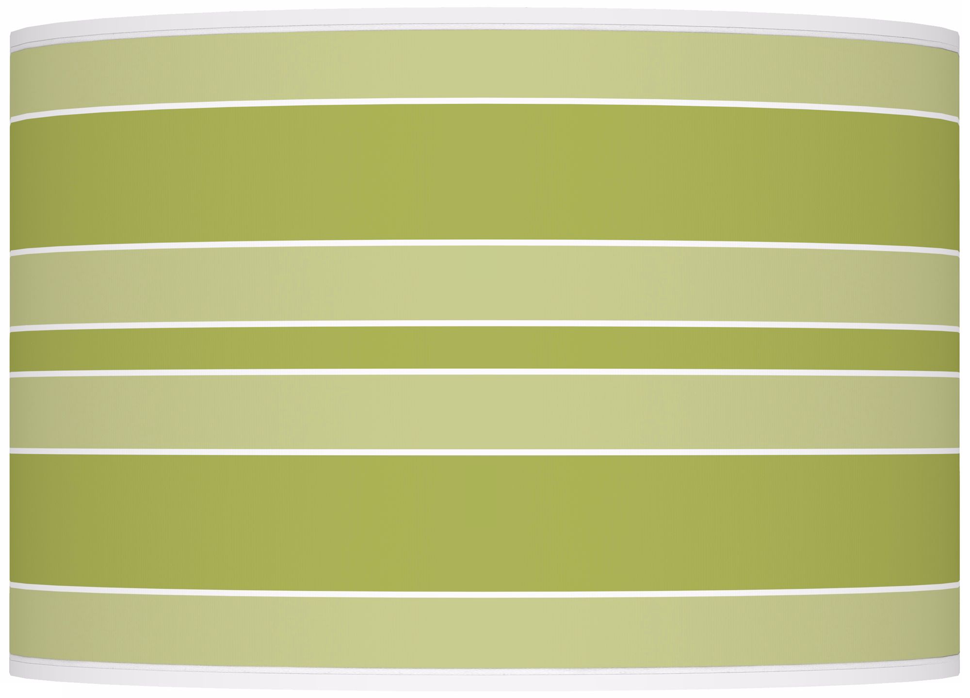 Color Plus Ovo 28 1/2" Bold Stripe Shade Parakeet Green Table Lamp