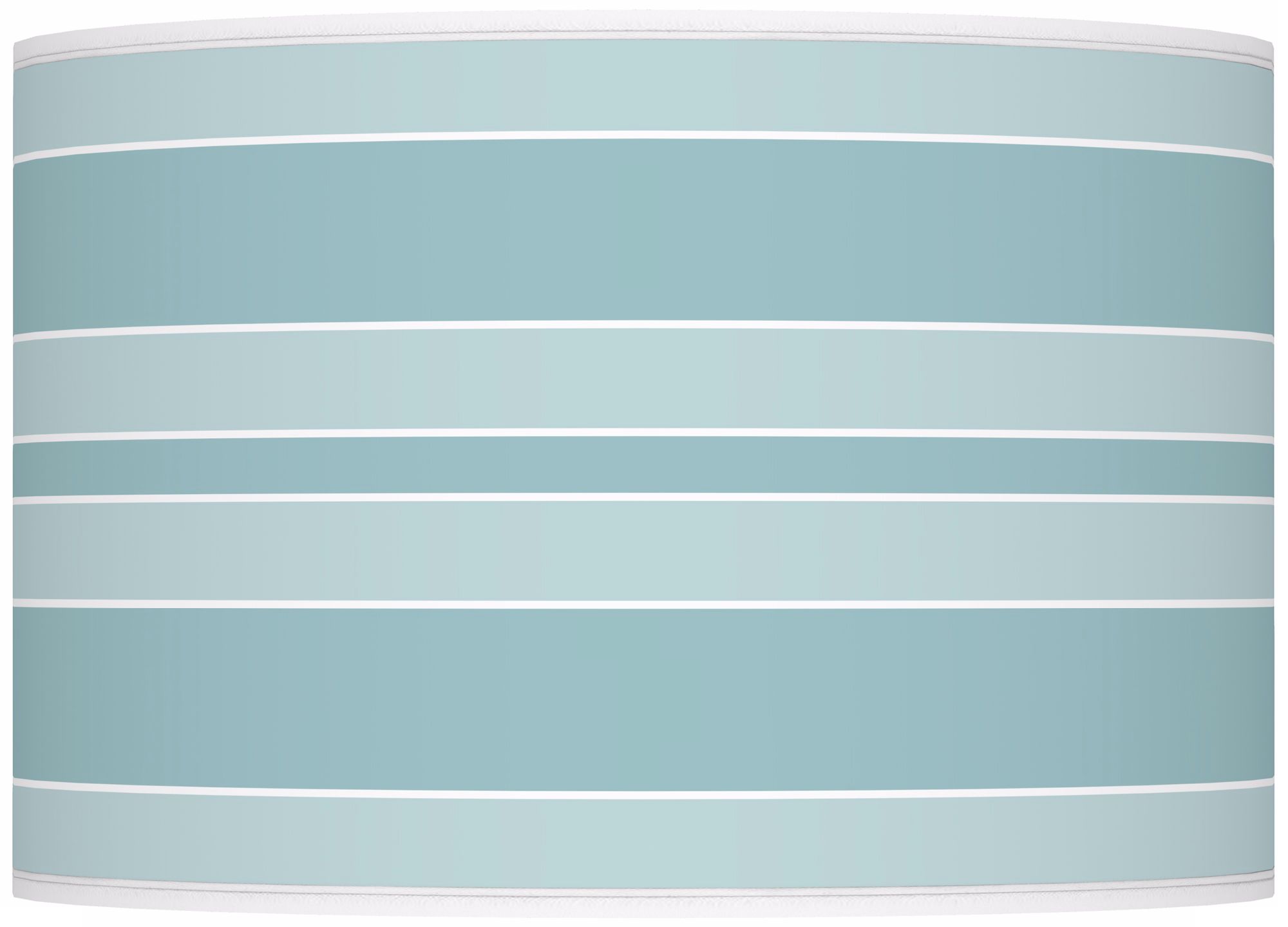 Color Plus Ovo 28 1/2" Bold Stripe Shade Raindrop Blue Table Lamp