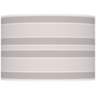 Color Plus Ovo 28 1/2&quot; Bold Stripe Shade Smart White Table Lamp