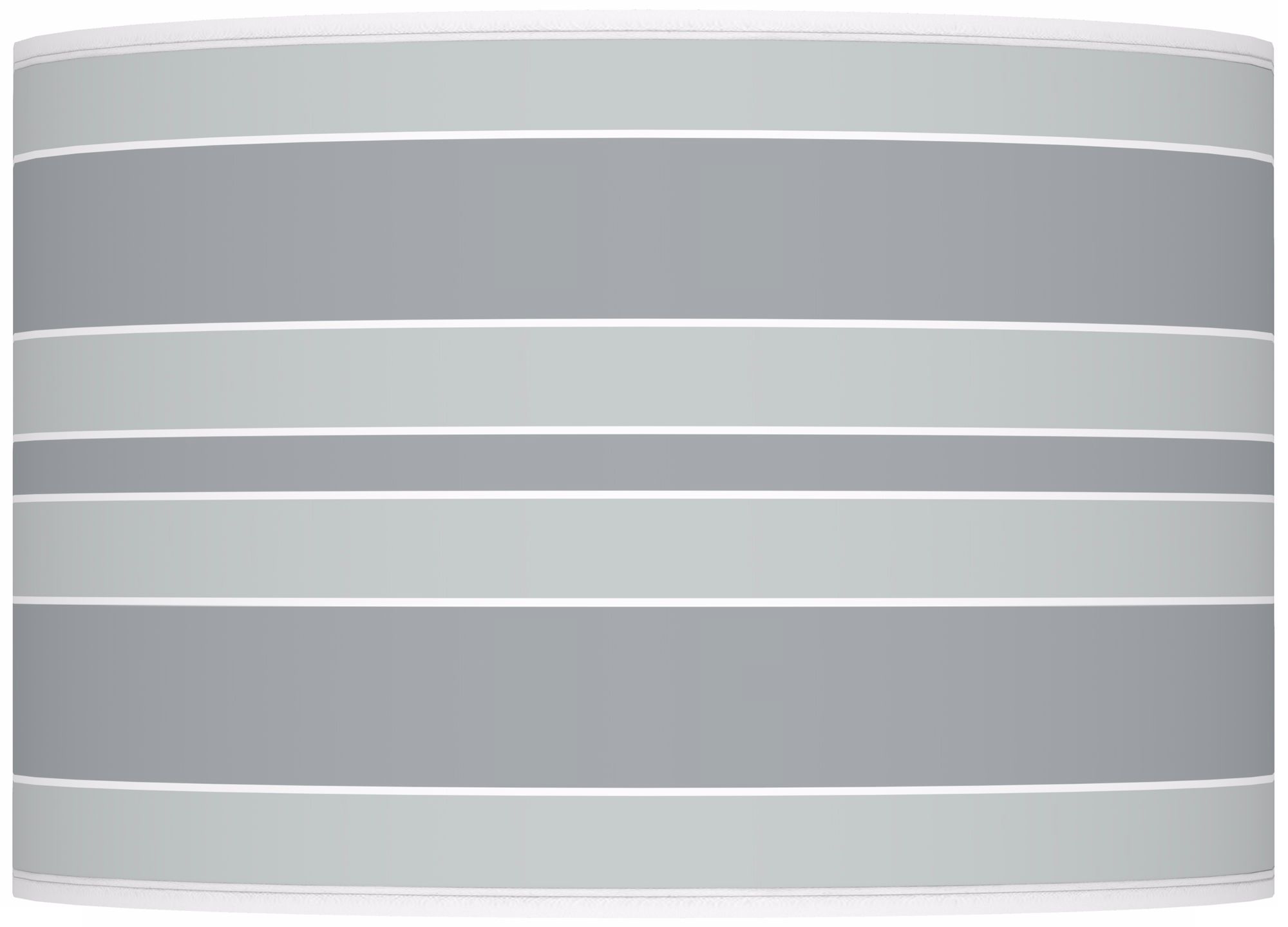 Color Plus Ovo 28 1/2" Bold Stripe Shade Uncertain Gray Table Lamp