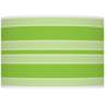Neon Green Bold Stripe Apothecary Table Lamp