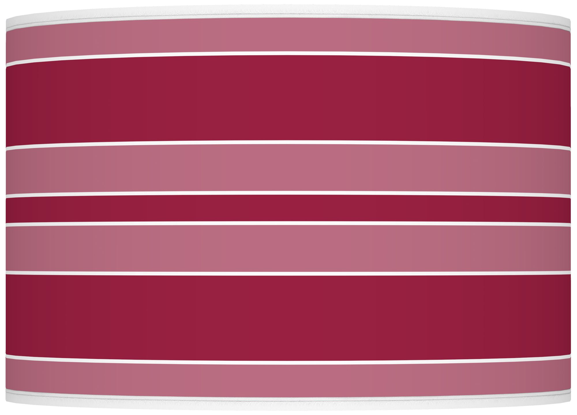 Color Plus Ovo 28 1/2" Bold Stripe Shade Antique Red Table Lamp