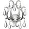 Xanadu 16 1/2"H Polished Stainless Steel 2-Light Wall Sconce