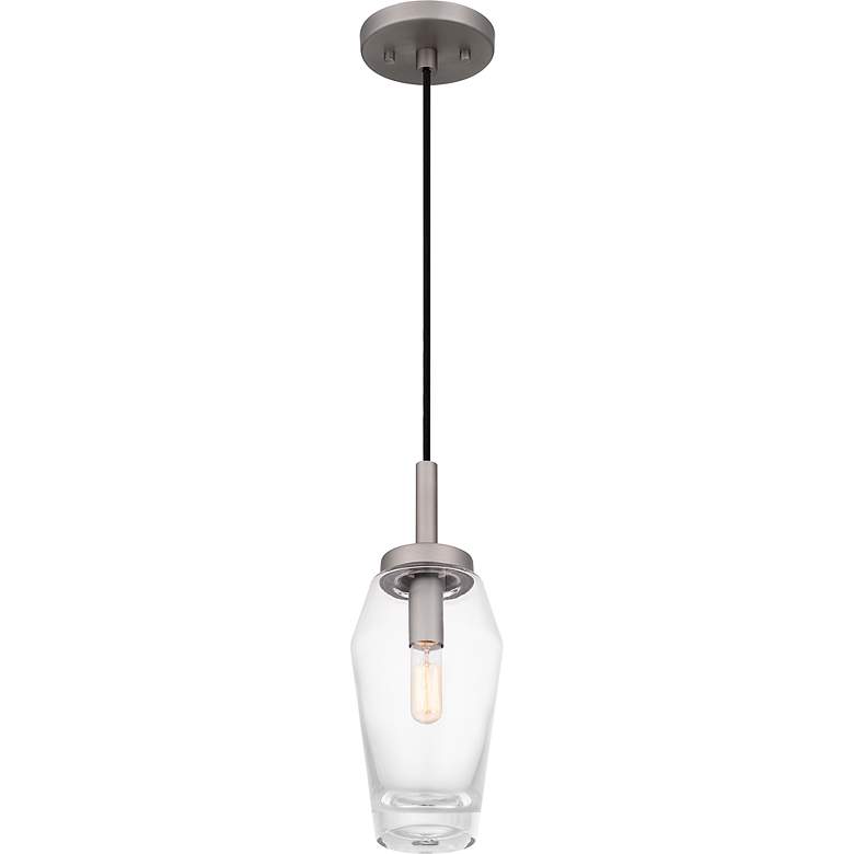 Image 6 Xander 1-Light Antique Nickel Mini Pendant more views
