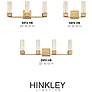 5_Xander 10"H Heritage Brass Wall Sconce by Hinkley Lighting more views