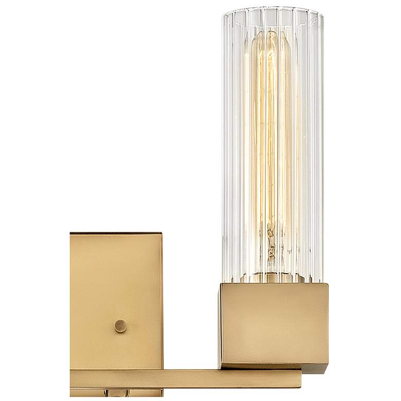 Image 7 Xander 10"H Heritage Brass Wall Sconce by Hinkley Lighting more views