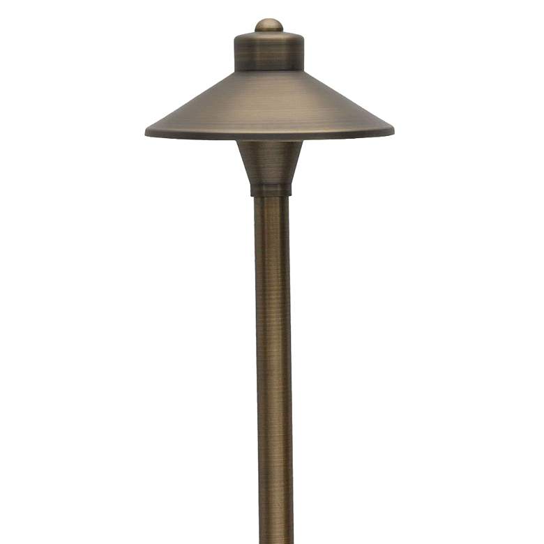 Image 1 Xarna 21" High Brass Landscape Path Light