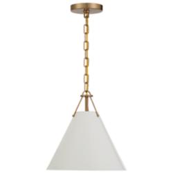 Xavier 1 Light Vibrant Gold Pendant