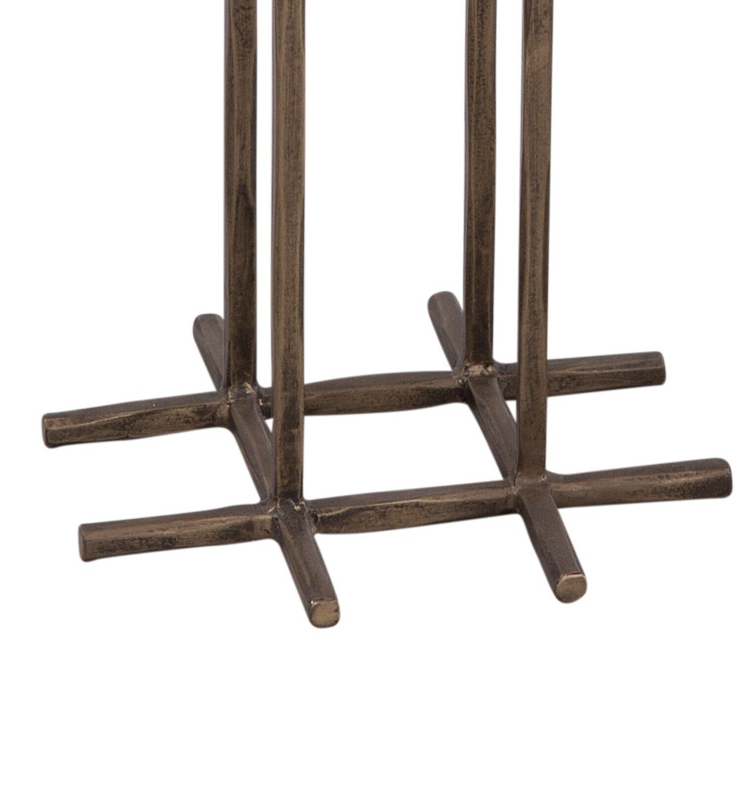 Image 2 Xavier 25" Iron and Marble Accent Table more views