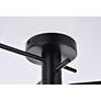 5_Xavier 3 Lts Flush Mount In Black more views