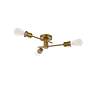 7_Xavier 3 Lts Flush Mount In Brass more views