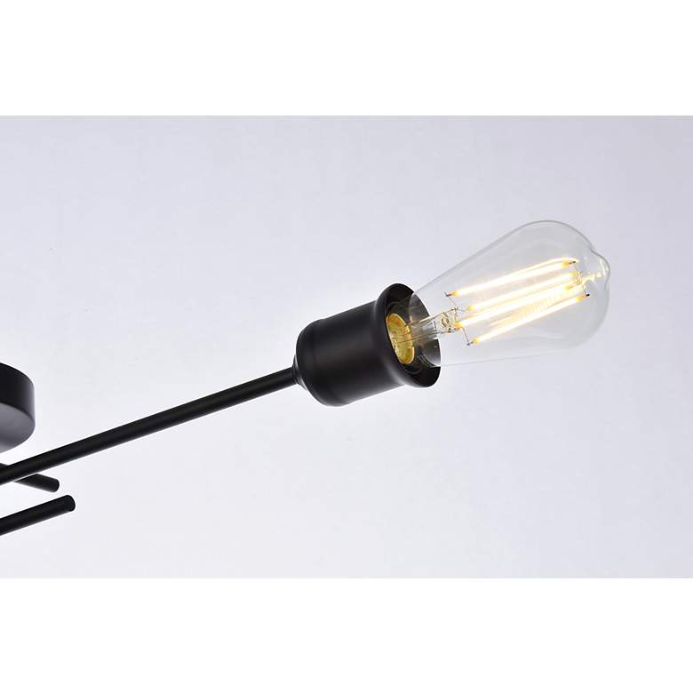 Image 4 Xavier 4 Lts Flush Mount In Black more views