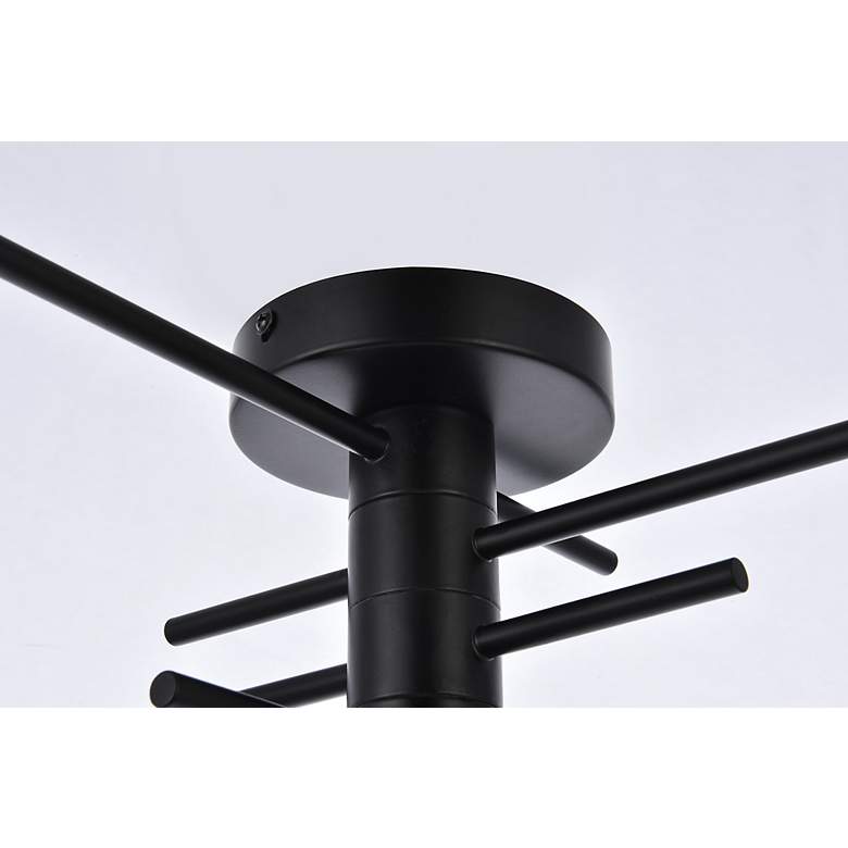 Image 5 Xavier 4 Lts Flush Mount In Black more views