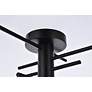 5_Xavier 4 Lts Flush Mount In Black more views