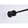 6_Xavier 4 Lts Flush Mount In Black more views